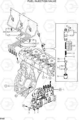 9140 FUEL INJECTION VALVE HSL810, Hyundai