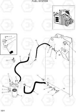 1011 FUEL SYSTEM HSL960T, Hyundai