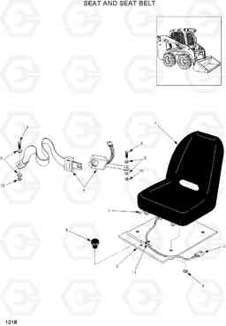 1018 SEAT AND SEAT BELT HSL960T, Hyundai