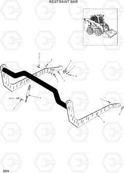 2024 RESTRAINT BAR HSL960T, Hyundai