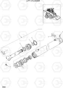 4045 LIFT CYLINDER HSL960T, Hyundai