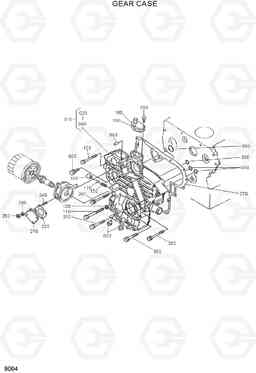 9004 GEAR CASE HSL960T, Hyundai