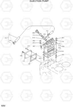 9202 INJECTION PUMP HSL960T, Hyundai