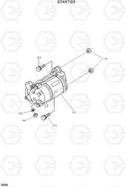 9404 STARTER HSL960T, Hyundai