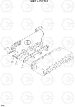 9601 INLET MANIFOLD HSL960T, Hyundai