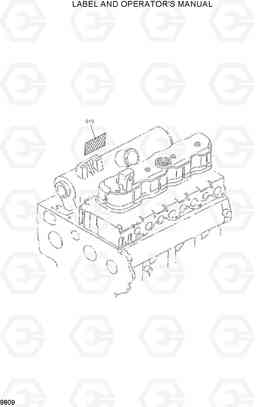 9809 LABEL AND OPERATOR'S MANUAL HSL960T, Hyundai