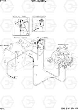 1070 FUEL SYSTEM R110-7, Hyundai