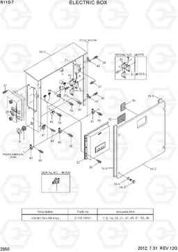 2050 ELECTRIC BOX R110-7, Hyundai