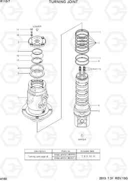 4160 TURNING JOINT R110-7, Hyundai