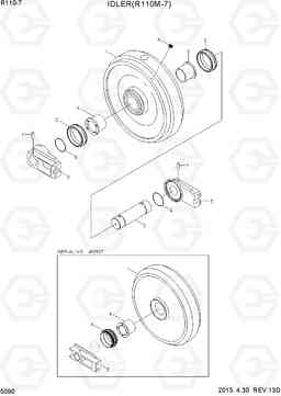 5090 IDLER(R110M-7) R110-7, Hyundai