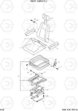 6146 SEAT 3 (#0315-) R110-7, Hyundai