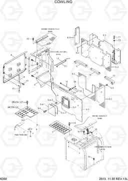 6200 COWLING R110-7, Hyundai