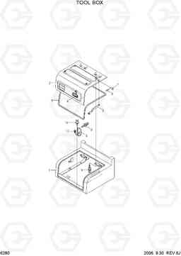 6280 TOOL BOX R110-7, Hyundai