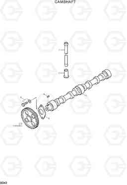 9040 CAMSHAFT R110-7, Hyundai