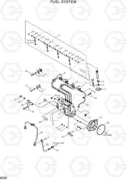 9220 FUEL SYSTEM R110-7, Hyundai