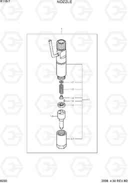 9230 NOZZLE R110-7, Hyundai