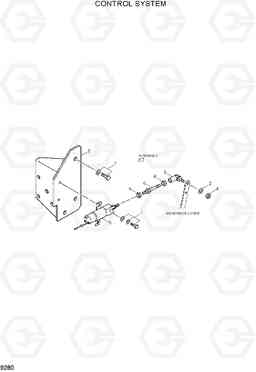 9280 CONTROL SYSTEM R110-7, Hyundai