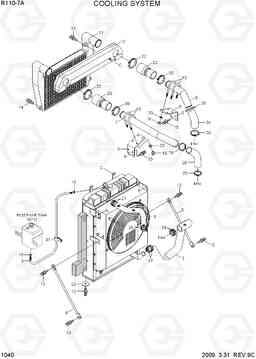 1040 COOLING SYSTEM R110-7A, Hyundai