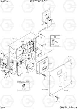 2050 ELECTRIC BOX R110-7A, Hyundai