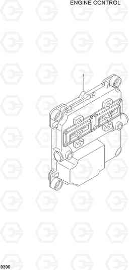 9390 ENGINE CONTROL R110-7A, Hyundai