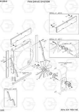 1020 FAN DRIVE SYSTEM R1200-9, Hyundai