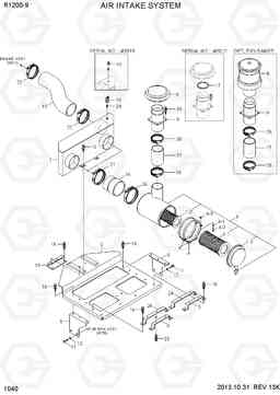 1040 AIR INTAKE SYSTEM R1200-9, Hyundai