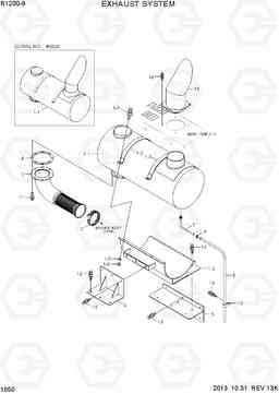 1050 EXHAUST SYSTEM R1200-9, Hyundai