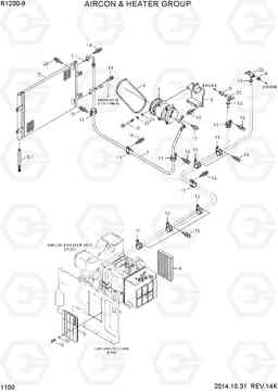 1100 AIRCON & HEATER GROUP R1200-9, Hyundai