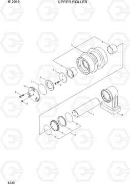 5030 UPPER ROLLER R1200-9, Hyundai