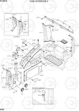 6090 CAB INTERIOR 2 R1200-9, Hyundai