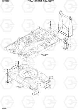 6900 TRANSPORT BRACKET R1200-9, Hyundai