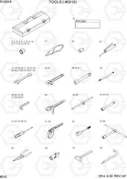 8010 TOOLS (-#0019) R1200-9, Hyundai