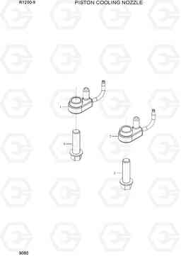 9060 PISTON COOLING NOZZLE R1200-9, Hyundai