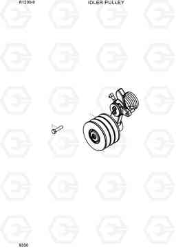 9330 IDLER PULLEY R1200-9, Hyundai