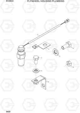 9400 FLYWHEEL HOUSING PLUMBING R1200-9, Hyundai