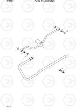 9440 FUEL PLUMBING 2 R1200-9, Hyundai