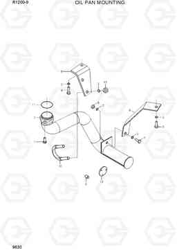 9630 OIL PAN MOUNTING R1200-9, Hyundai