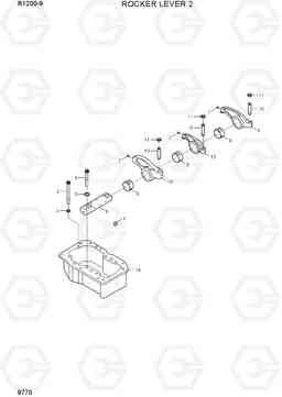 9770 ROCKER LEVER 2 R1200-9, Hyundai