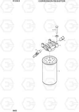 9900 CORROSION RESISTOR R1200-9, Hyundai