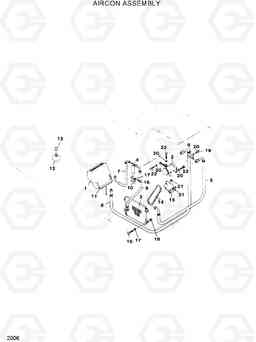 2006 AIRCON ASSEMBLY R120W, Hyundai