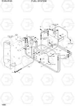 1060 FUEL SYSTEM R125LCR-9A, Hyundai