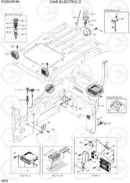 2070 CAB ELECTRIC 2 R125LCR-9A, Hyundai