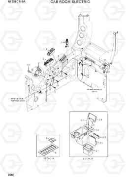 2080 CAB ROOM ELECTRIC R125LCR-9A, Hyundai