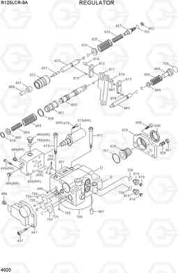 4020 REGULATOR R125LCR-9A, Hyundai