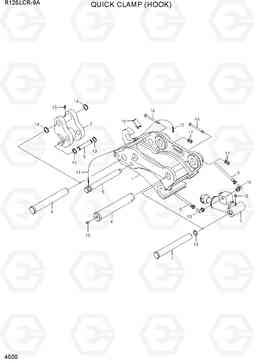 4500 QUICK CLAMP (HOOK) R125LCR-9A, Hyundai