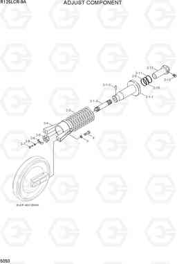 5050 ADJUST COMPONENT R125LCR-9A, Hyundai