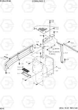 6210 COWLING 2 R125LCR-9A, Hyundai