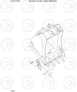 7410 BUCKET (0.45M3) R125LCR-9A, Hyundai