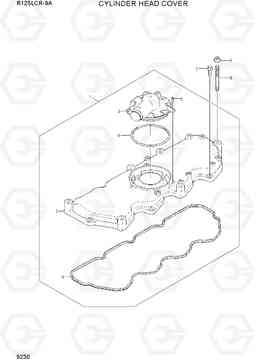 9230 CYLINDER HEAD COVER R125LCR-9A, Hyundai