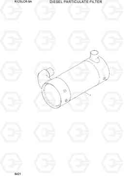 9421 DIESEL PARTICULATE FILTER R125LCR-9A, Hyundai